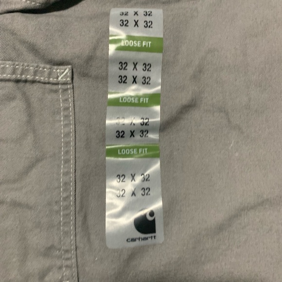 2x Grey Carhartt Carpenter Pants (32” x 32”) - Picture 3 of 5
